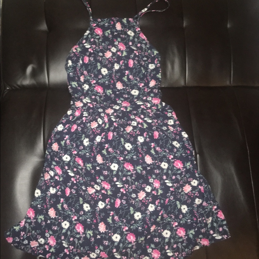 Floral Print Skater Dress